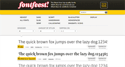 Desktop Screenshot of fontfeest.nl